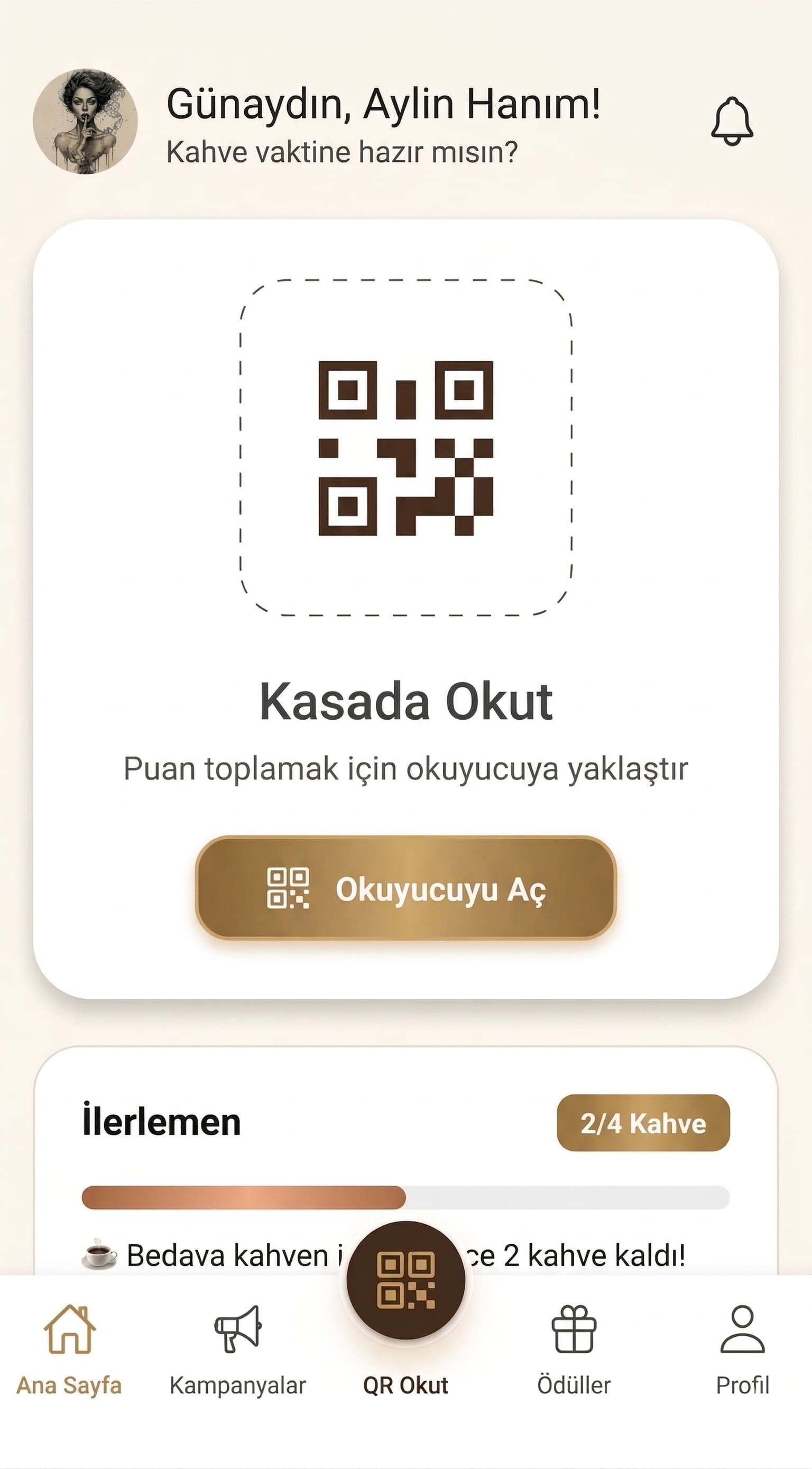 QR Ekranı